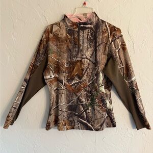 Realtree Women's Camouflage Long Sleeve Top